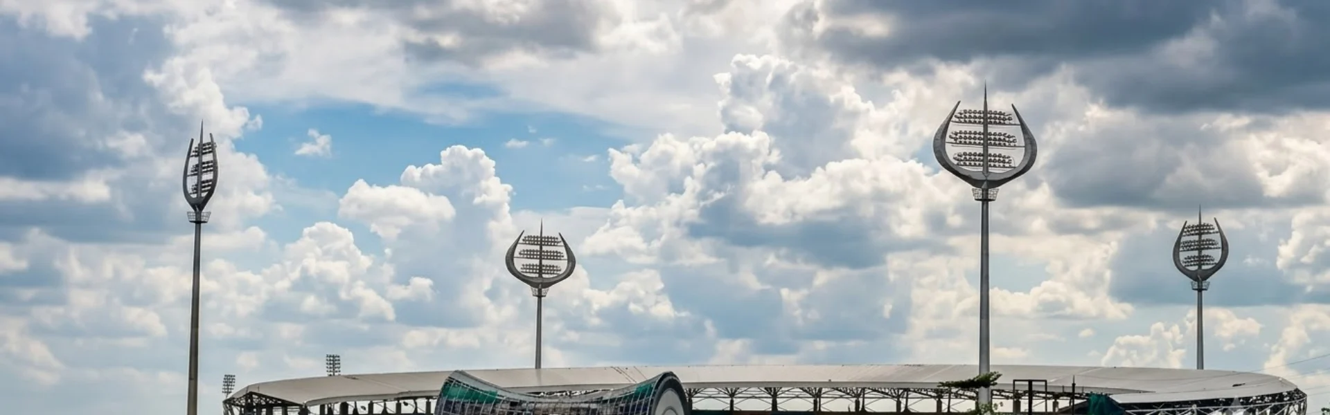 Varanasi Stadium Trishul Light Towers